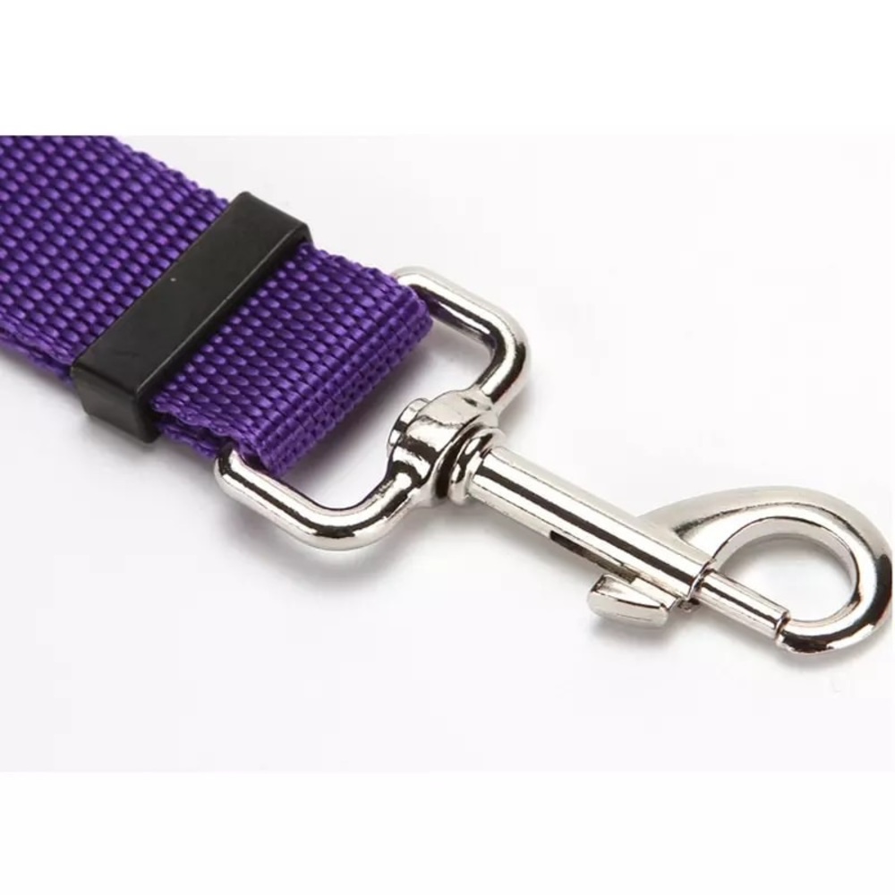 Solid 2 in 1 Dog Car Seatbelt Lead Leash Safety Belt - Picture 4 of 7